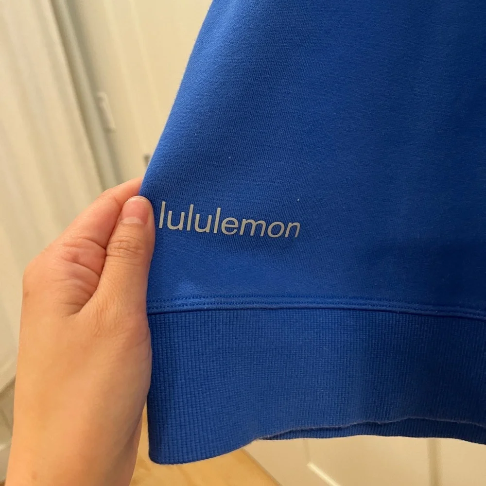 Lululemon “Perfectly Oversized Crew” Wild Bluebell Size 6 - Picture 3 of 13